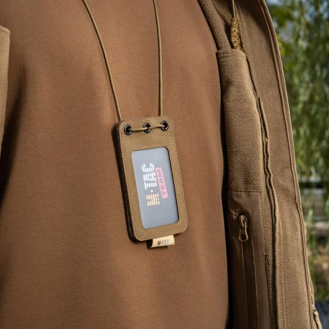 M-Tac Tactical Badge Holder Hanging ID Card Case Hook Surface Draw Cord image 9