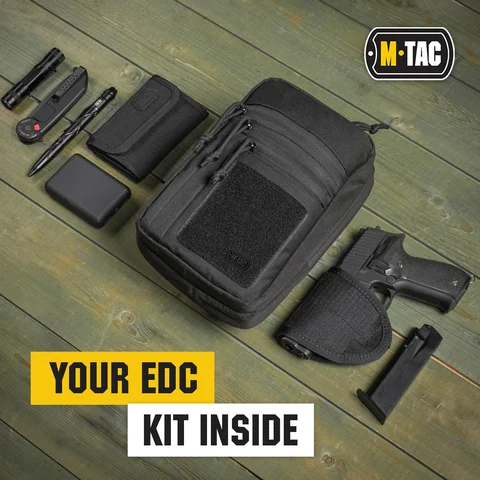 M-Tac Tactical Bag Shoulder Chest Pack with Sling & Loop Panel image 10