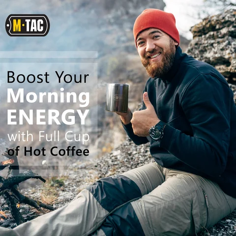 M-Tac Thermo Mug with Folding Handle 15oz image 3