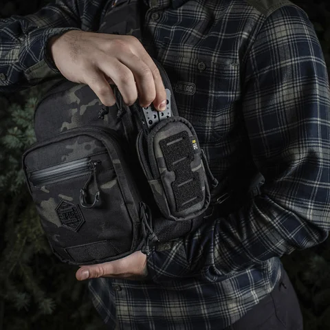 M-Tac Utility Shoulder Pouch Elite Gen.II Multicam/Black image 4