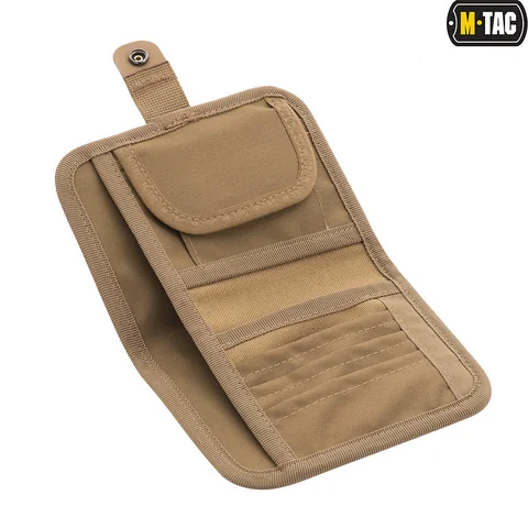 M-Tac wallet with patch panel Elite Large Black image 11