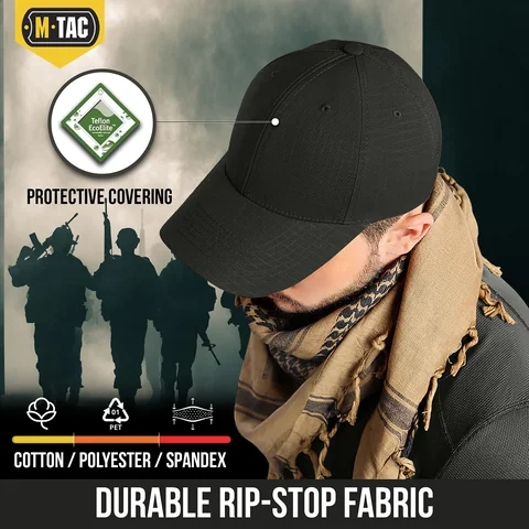 M-Tac Baseball Cap Flex Rip-Stop image 4