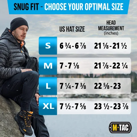 M-Tac Fleece Tactical Watch Cap Beanie With Patch Panel (270 g/m2) image 6