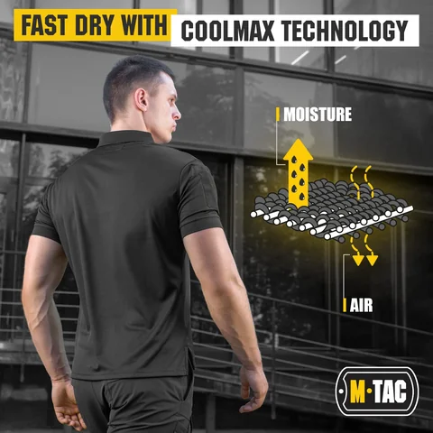 M-Tac Polo Elite Tactical Coolmax image 3