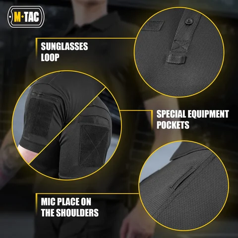 M-Tac Polo Elite Tactical Coolmax image 4