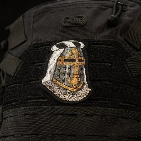 M-Tac Topfhelm Embroidered Patch image 2