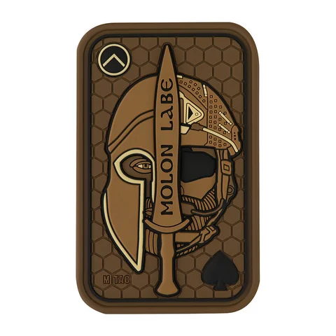 M-Tac patch Molon Labe Ace 3D PVC image 6
