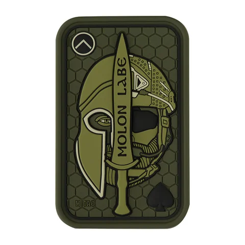 M-Tac patch Molon Labe Ace 3D PVC image 9
