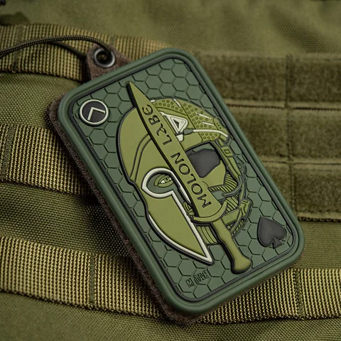 M-Tac patch Molon Labe Ace 3D PVC image 10