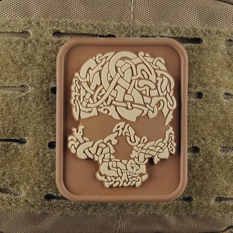 M-Tac patch Viking Skull PVC image 8