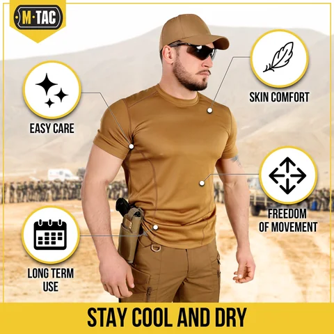 M-Tac Sweat-Wicking Athletic T-shirt image 9