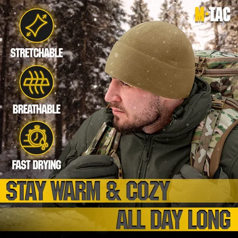 M-Tac Elite Fleece Watch Cap with Slimtex (250 g/m2) image 8