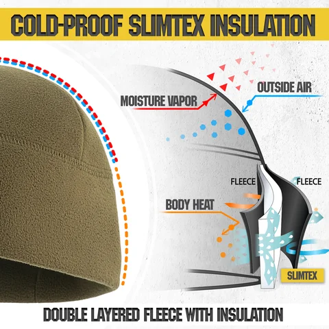 M-Tac Elite Fleece Watch Cap with Slimtex (250 g/m2) image 9