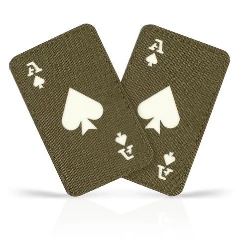 M-Tac patch Ace of Spades Laser Cut - (Set of 2) image 8