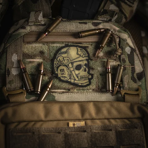M-Tac patch Operator Skull image 3