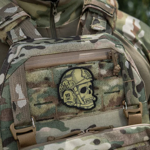 M-Tac patch Operator Skull image 4