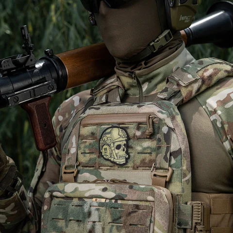 M-Tac patch Operator Skull image 5