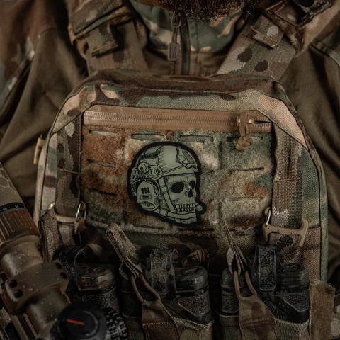 M-Tac patch Operator Skull image 8