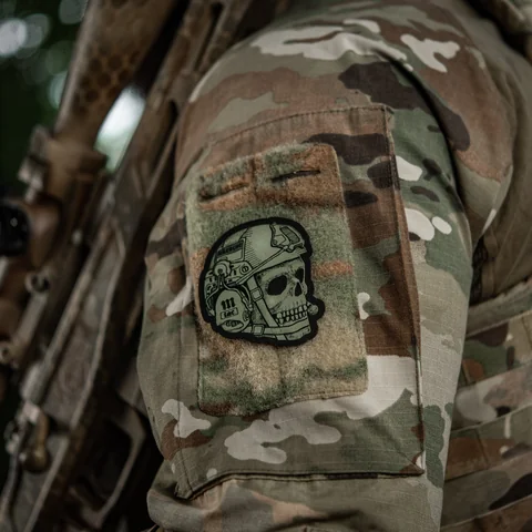 M-Tac patch Operator Skull image 12
