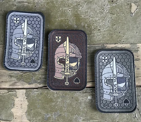 M-Tac Patch Deus Vult Ace image 2