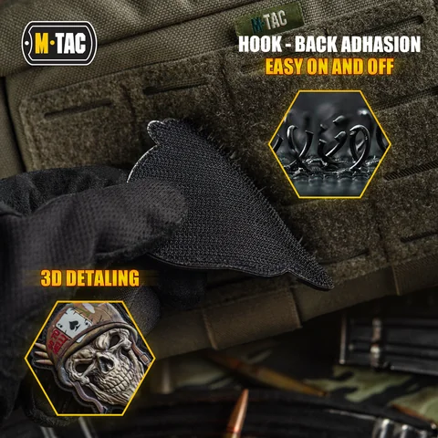 M-Tac Patch Skull in a Helmet PVC image 3