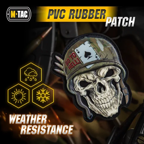 M-Tac Patch Skull in a Helmet PVC image 10