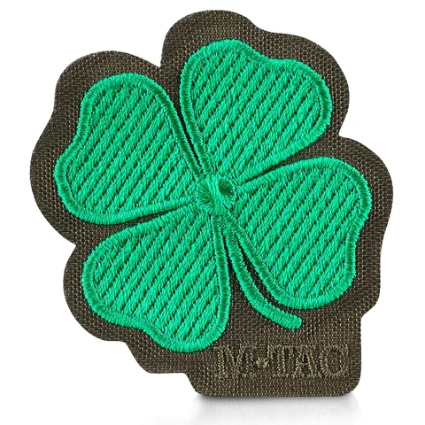 M-Tac Morale Patch Clover - Tactical Embroidered Military Badge with Hook Fastener Backing image 7