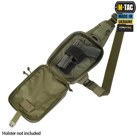 M-Tac Sling Pistol Bag with Loop Panel Elite image 8