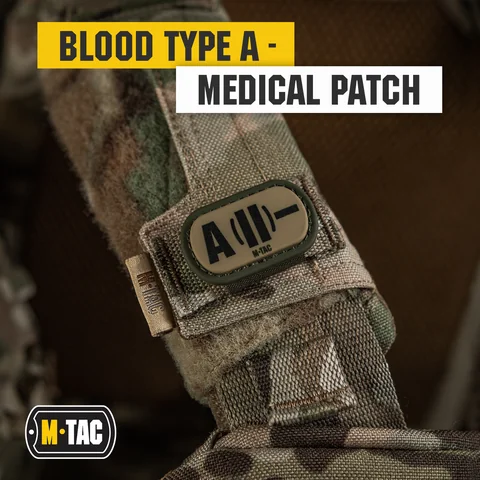 M-Tac Molle Medical Patch Blood Group image 2
