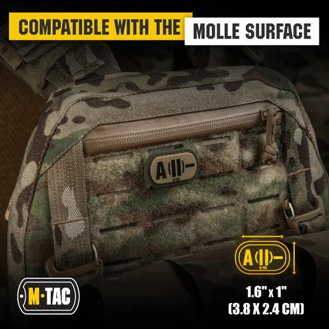 M-Tac Molle Medical Patch Blood Group image 3