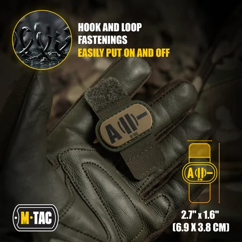 M-Tac Molle Medical Patch Blood Group image 4