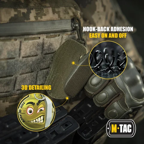 M-Tac M67 Grenade 3D PVC Patch image 3