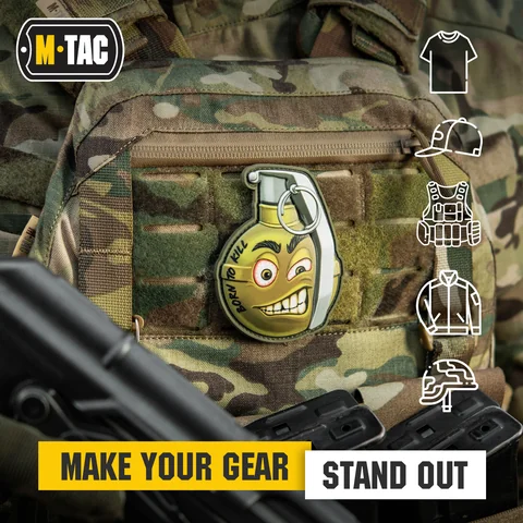 M-Tac M67 Grenade 3D PVC Patch image 4