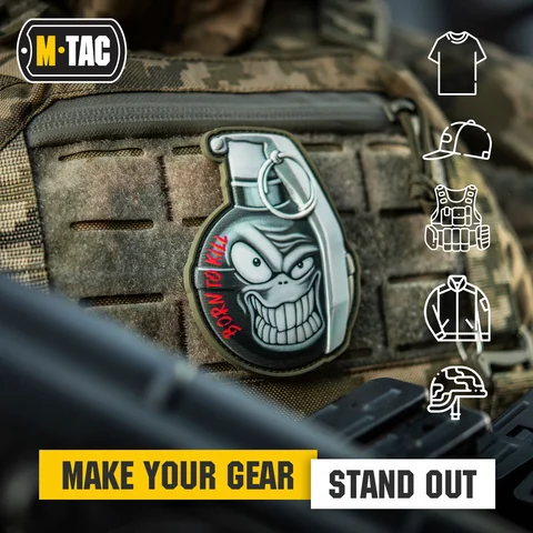 M-Tac M67 Grenade 3D PVC Patch image 10