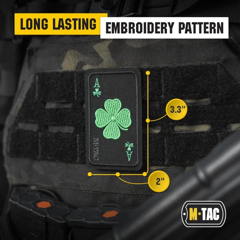 M-Tac Embroidered Patch Lucky Card image 4
