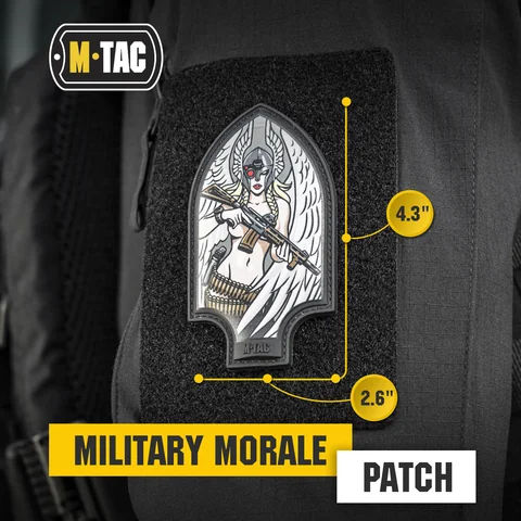 M-Tac Morale Patch Valkyrie PVC image 2