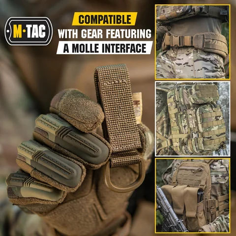 M-Tac Key Holder for Belt with D-Ring Key Clip image 6