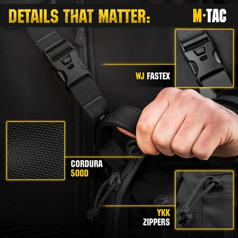 M-Tac Elite Sphaera Large Bag Gen II with Loop Panel image 4
