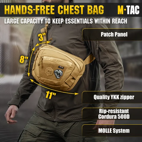 M-Tac Elite Sphaera Large Bag Gen II with Loop Panel image 9