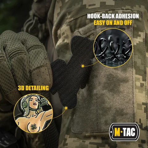 M-Tac Morale Patch Tactical Girl image 3