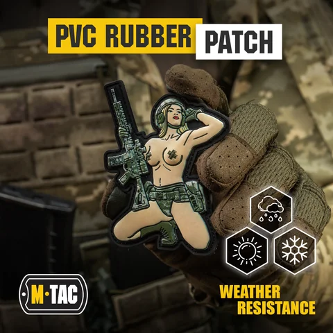M-Tac Morale Patch Tactical Girl image 5