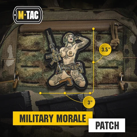 M-Tac Morale Patch Tactical Girl image 8