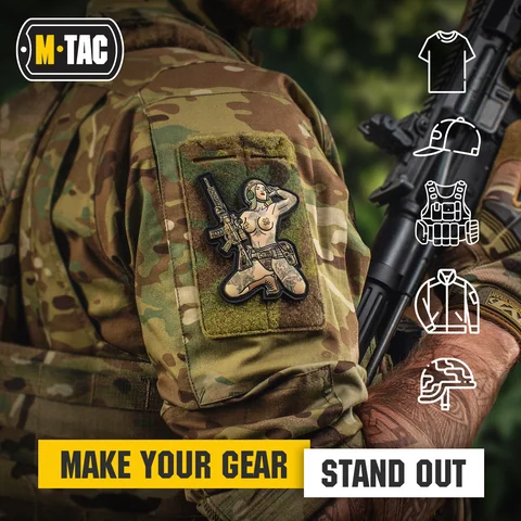 M-Tac Morale Patch Tactical Girl image 10