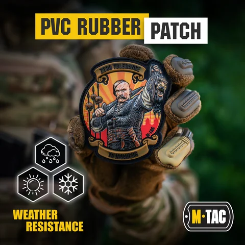 M-Tac Morale Patch Zero Tolerance PVC image 5