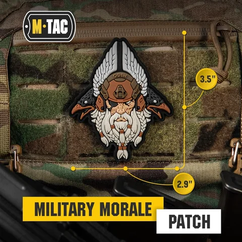 M-Tac Morale Patch Viking Invasion PVC image 2