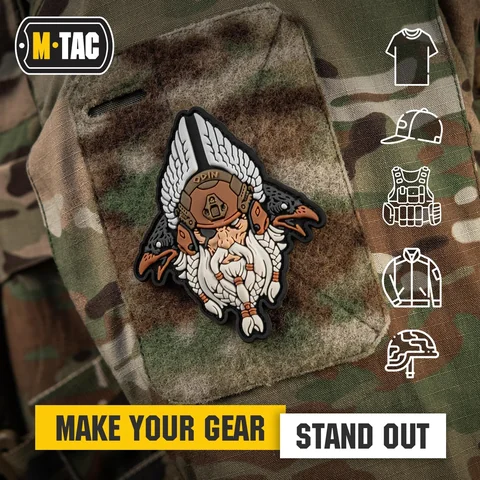 M-Tac Morale Patch Viking Invasion PVC image 4