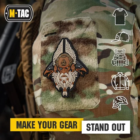 M-Tac Morale Patch Viking Invasion PVC image 10