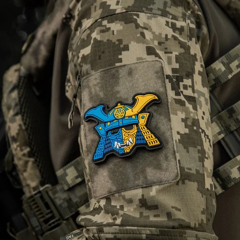 M-Tac Samurai Mask PVC Patch image 3