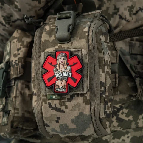 M-Tac Morale Patch Tactical TacMed PVC image 2