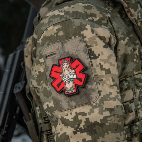 M-Tac Morale Patch Tactical TacMed PVC image 5